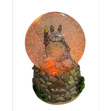 Totoro Yıldız Müzikli Işıklı Püskürtmeli Büyük Boy Kar