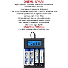 Greentech Pil Şarj Cihazı (Dört Yuvalı) - 1.2V Ni-Mh / Ni-Cd AA / AAA / GT-BC03