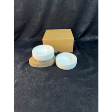 %100 Soya Wax Mum Yapım Seti (Rendelenmiş Soya Wax, Beton Mumluk, Fitil, Süs)