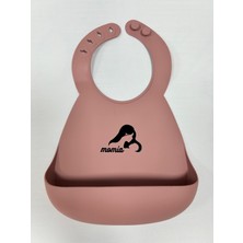 Momia Bebek Dökülmeyen Silikon Bebek Mama Tabağı Atıştırmalık Kabı Mama Önlüğü Çatal Kaşık Çanta Seti 19