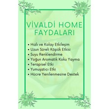 Vivaldi Home Hindistan Cevizi Kokulu Banyo Topu, Nem Bombası, Jakuzi, Küvet & Manikür, Pedikür Topu 3 Adet 130 gr