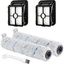 Serendipitous Bissell Crosswave Cordless Max 2554 2554A Serisi Çok Yüzeyli Fırça Ruloları 2787 Filtreler 1866 Için Yedek Parçalar (Yurt Dışından)