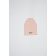 RG Brand Kız / Erkek Çocuk Etiket Detaylı, Katlamalı Bere_RG1535