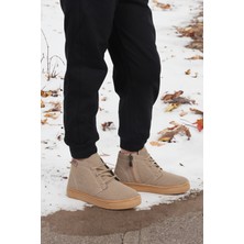 Kiko Kids Homer Fermuarlı Erkek Çocuk Günlük Bot Ayakkabı