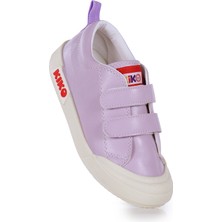 Kiko Kids Suba Cırtlı Termo Taban Kız Bebek Günlük Spor Ayakkabı Lila