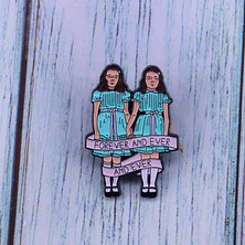 Renjie Shop C No.4 Boyutu H Metal Broş Rozeti Yakalı Sırt Çantası El Çantası Rozeti Ceket Pin Moda Takı Hediye (Yurt Dışından)