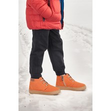 Kiko Kids Tigge Günlük Lastikli Kız Bebek Bot Ayakkabı Siyah