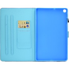 Galaxy Tab S6 Dikiş Ipliği Deri Kılıf Için (Yurt Dışından)