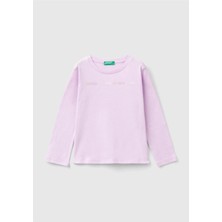 United Colors Of Benetton Kız Bebek Uzun Kol Tshirt 10F7