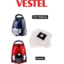 Dogant Vestel   Süpürge Sentetik  Toz Torbası 10 Adet