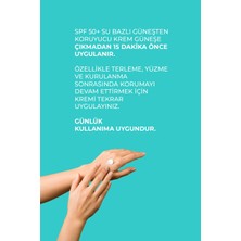 By Nini Spf 50+ Pa++++ Yeni Nesil Filtreli, Leke Karşıtı, Su Bazlı, Nemlendiricili Güneş Kremi 50 ml