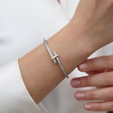 Tffny Modeli Gümüş Kelepçe