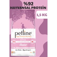 Petline Natural Premium Kitten Tavuklu Yavru Kedi Maması 1,5 kg