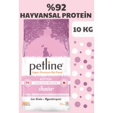 Petline Super Premium Yavru Kedi  Tavuklu 10 kg (Junior)