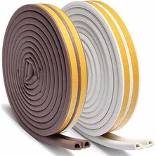 Kapı Bantı ve Pencere Fitili Bandı Yapışkanlı 2x5=10 Mt. Beyaz..