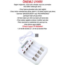 Greentech Pil Şarj Cihazı (Dört Yuvalı) - 1.2V Ni-Mh / Ni-Cd AA / AAA / GT-BC04