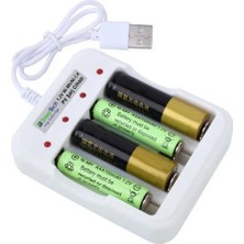 Greentech Pil Şarj Cihazı (Dört Yuvalı) - 1.2V Ni-Mh / Ni-Cd AA / AAA / GT-BC04