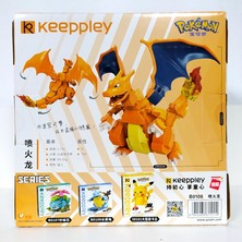 Tcherchi Charizard Pokémon Ateş Püskürten Ejderha Figür Oyuncak Yapı Taşı Seti (Yurt Dışından)