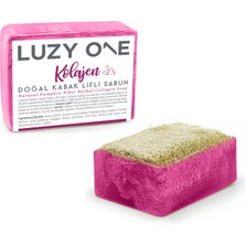 Luzy One Kolajen Lifli Sabun – Sıkı, Pürüzsüz ve Canlı Bir Cilt Için Peeling ve Temizlik