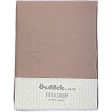 Özdilek Fitted Lastikli Çift Kişilik Çarşaf Seti (160X200)-TOPRAK