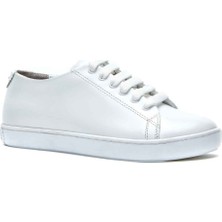 Comfortfüsse  /  Sorel - Deri Bağcıklı Ayakkabı ( Beyaz Cilt Deri )