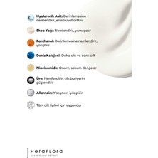 Heraflora Hydra Boost Su Bazlı Hyalüronik Asit,shea Yağı,panthenol Yoğun Nemlendirici Krem 50 ml