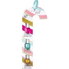 Inuwet Baston Şeker Kutulu 3lü Su Bazlı Çocuk Ojes