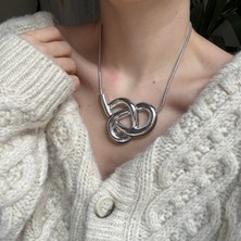 Alice İsstanbul Silver Büyük Düğüm Kolye