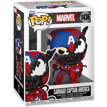 Funko Pop Marvel: Carnageized - Captain America