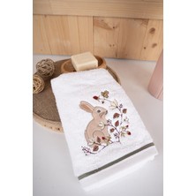 %100 Pamuk 40X70 cm Nakışlı Desenli Hediyelik Havlu Seti Baveno Home