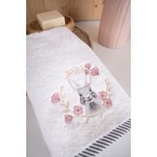 %100 Pamuk 40X70 cm Nakışlı Desenli Hediyelik Havlu Seti Baveno Home