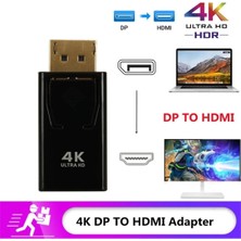 Derwell 4K Display Hdmı Çevirici Displayport To Hdmı Display In HDMI Out Dp Hdmı Display Erkek Hdmı Dişi