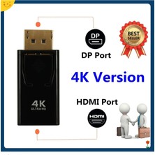 Derwell 4K Display Hdmı Çevirici Displayport To Hdmı Display In HDMI Out Dp Hdmı Display Erkek Hdmı Dişi