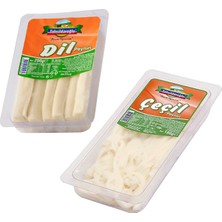 Tahsildaroğlu Dil Peyniri 200 gr + Çeçil Peyniri 180 gr 2 Li Set