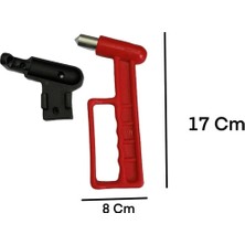 Acil Çıkış Çekici Cam Kırma Çekici  - Takma Aparatlı