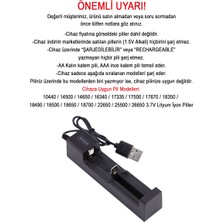 Greentech Pil Şarj Aleti (Tek Yuvalı) - Lityum Pil Şarj Cihazı / GT-BC01