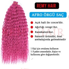 Modlivee Afro Örgüsü Saç - Rose Red 100gr.