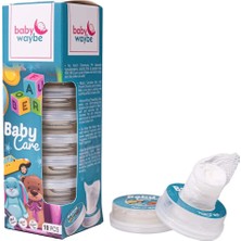 Baby Waybe Bebekler İçin Sıkıştırılmış Tablet Mendili 100 Adet ve Temizlik Hijyen Kapsül Mendili 10 Adet