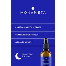 Monapieta Mükemmel Gece Uykusu Yastık Spreyi | Kaliteli & Derin Uyku | 11 Değerli Esansiyel Yağ | 50 ml