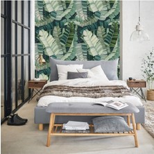 Duvar Kaplama Folyo Kendinden Yapışkanlı Tropik Yaprak 50 cm  x 300 cm