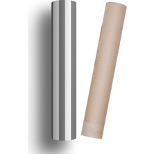 Duvar Kaplama Folyo Gri Çizgili Kendinden Yapışkanlı 50 cm  x 300 cm