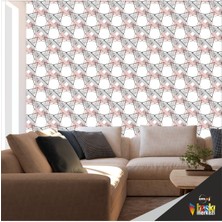 Duvar Kendinden Yapışkanlı Kaplama Folyo Geometrik 50 cm  x 300 cm