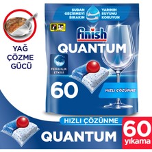 Finish Quantum 60 Kapsül Bulaşık Makinesi Deterjanı Tableti