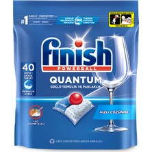 Finish Quantum 40 Kapsül Bulaşık Makinesi Deterjanı Tableti