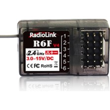 Radiolink R6F 6 Kanal Uzaktan Kumanda Alıcısı (RC6GS,RC4GS,T8FB,T8S Ile Uyumludur)