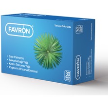 Favron Saw  Palmetto Kabak Çekirdeği Yağı 30 Yumuşak Kapsül