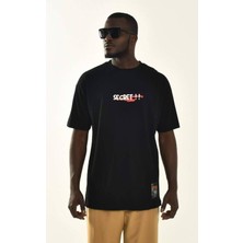 David&Gerenzo Erkek  Secret Baskılı  Pamuk Kalın Dokulu T-Shirt