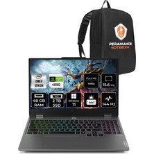 Lenovo Loq Intel Core I7 13650HX 48GB 2tb SSD RTX4050/6GB 105W 15.6" Fhd 144Hz W11H Taşınabilir Bilgisayar & Per4 Çanta 83JC000UTRP369