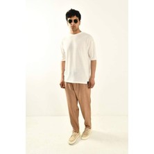 David&Gerenzo Soft Kumaş Rahat Kesim Basic T-Shirt