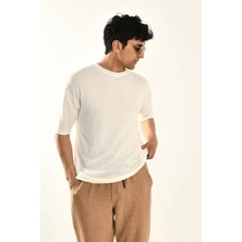 David&Gerenzo Soft Kumaş Rahat Kesim Basic T-Shirt